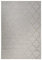 Wecon Home I In & Outdoor, Moderner Kurzflor Teppich/Läufer für Flur, Esszimmer, Küche I Gleamy I WH-4630-957 I (80 x 150 cm, Silber Beige)
