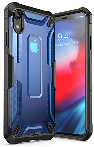 SUPCASE Unicorn Beetle Series Premium Hybrid Protective Clear Bumper Case for 6.1-Inch Apple iPhone XR (2018 Release), Frost Blue