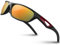 RIVBOS Sonnenbrillen Fahrradbrille Radsportbrillen Sportbrille für damen herren Polarisierte TR90 Superleichtes Unzerbrechlicher Rahmen UV400 Wandern Laufen Golfen und Fischen RB831