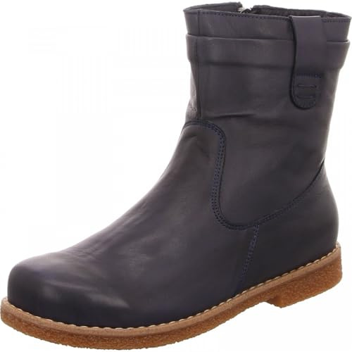 Andrea Conti Damen Stiefelette Boot besonderer Schaft Lasche flach 0342926