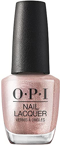 OPI Nail Lacquer, Smalto per Unghie, Collezione DTLA, Metallic Composition, Oro Metallizzato Shimmer, 15ml