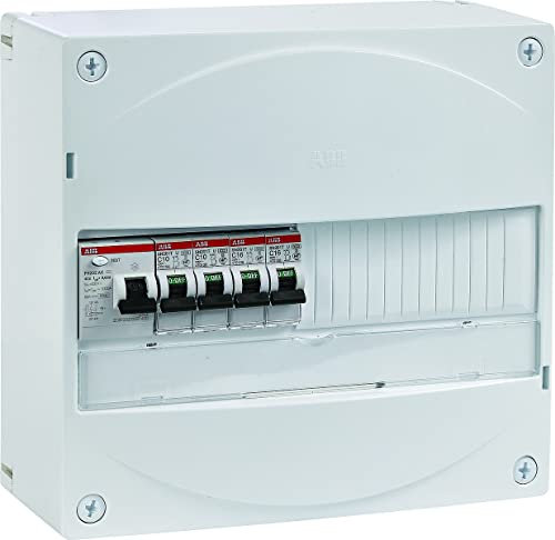 Coffret électrique prééquipé 1 rangée, 13 modules - ABB