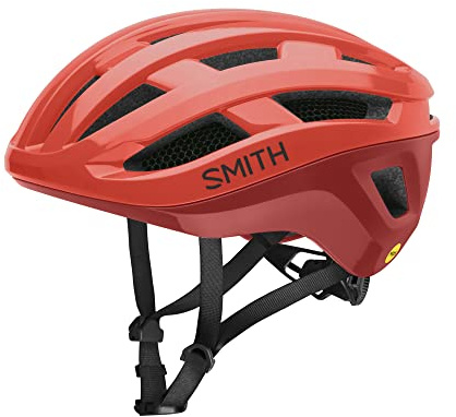 SMITH Persist Cycling Helmet – Adult Road Bike Helmet with MIPS Technology + Zonal Koroyd Coverage – Lightweight Impact Protection for Men & Women – Poppy/Terra, Medium