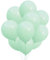 PARTY PARTY 12 pastell grüne Ballons aus Latex reißfest 30 cm geruchs- und geschmacksneutral Luftballon Deko Kindergeburtstag, Geburtstag Ballon Set, Kinder Party, Hochzeit