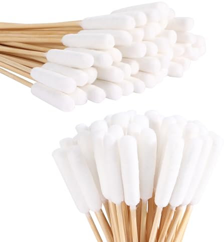 200 Stück Hypoallergene Wattestäbchen für Hunde & Katzen – 15 cm Ultra-Sanfte Ohrreiniger Stäbchen mit Baumwollspitze, Perfekt für Empfindliche Ohren, Haustierpflege & Professionelle Tierarzt-Hygiene