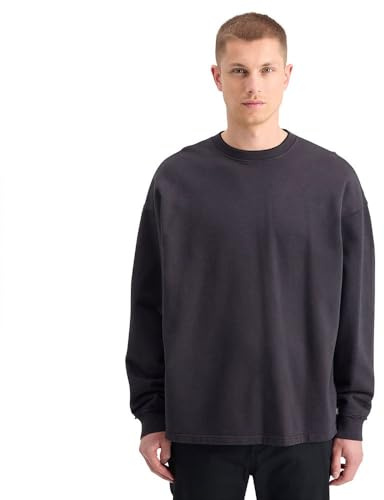 Scotch & Soda Herren 3 Crosses Crewneck Sweatshirt Sweatshirt (1er Pack)