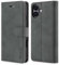 TOHULLE Case for iPhone 16 Plus, Premium Leather Wallet Case with Card Holder Kickstand Magnetic Closure Flip Folio Case Cover Compatible with for iPhone 16 Plus - Grey