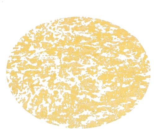 12 Stück Einweg Tischsets aus Gold Runde Tischsets Gold metallische 13-Zoll-Tischsets aus Goldfolie Rund Glitzer Tischsets Platzsets Netzartig Platzdeckchen für Esstisch Hochzeit Geburtstag Party