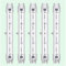 Vinaco R7S 118mm 300w, 5er-Pack j118 r7s dimmbar mit 2800k Warmweiß, Hohe Leistung 5500LM halogenlampe 230v 300w r7s, Langlebig leuchtmittel r7s halogen für Sicherheitsleuchten, Landschaftsleuchten