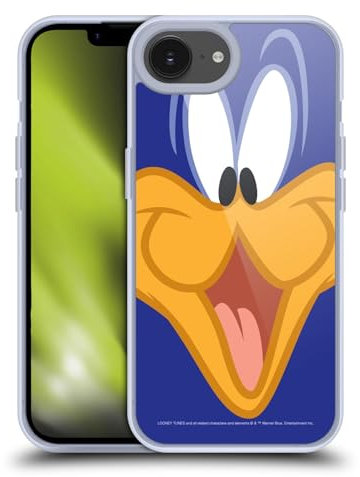 Head Case Designs Offizielle Looney Tunes Road Runner Volles Gesicht Gelhülle [Militärischer Schutzgrad] Kompatibel Mit Apple iPhone 16e Und Kompatibel Mit MagSafe