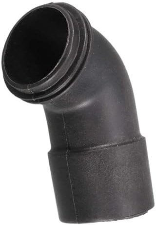 TA-VIGOR Plastic Dust Bag Connector for 9403 Belt Sander, 25mm/1-Inch Inner Diameter Replacement Adapter for Plastic Belt Sander Parts, Black
