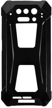 Auotu Soft TPU Silicium Etui Étui Housse Coque Silicone Silikon Cover Silicon Case pour Unihertz 8849 Tank 2 Pro Smartphone (Noir)