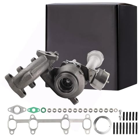 GYTTAK Motor-Turbolader Kompatibel Mit Für A3 1.9 Für TDI (8P/PA); BLS/BJB/BKC/BXE; 105 PS Turbo Turbolader 54399880011 03G253014FV Turbolader Abgasturbolader