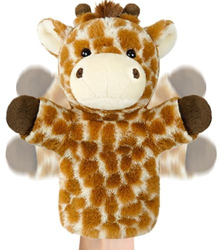 Arrovarp Hand Puppets Animals | Plush Lion Giraffe Performance Props - Storytelling Puppets Props,for Boys Girls Parents Teachers Preschoolers Childcare Centers Classroom Story Time