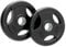 Olympic Weight Plates, Rubber Tri-Grip Barbell Weight Sets, Powerlifting & Bodybuilding Weights - Home Gym Equipment for Strength Training & Workouts by Body Revolution (10KG, Pair)