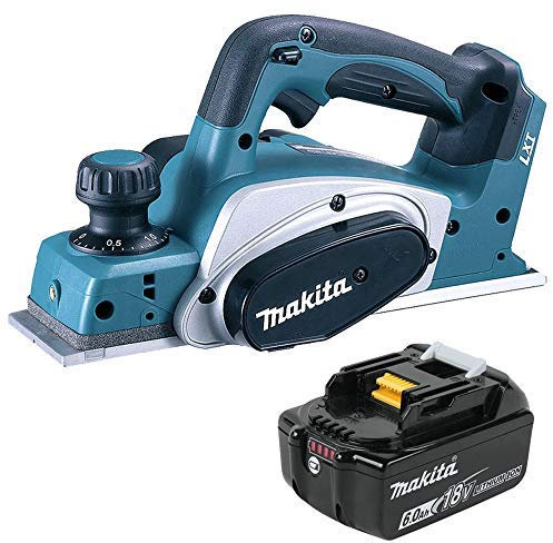 Makita DKP180 LXT 18V Li-Ion 82mm Planer with 1 x 6.0Ah Battery