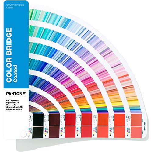 Pantone GG6103A Color Bridge Guide - Mazzetta Portatile Stampata su Carta Patinata in una Disposizione Cromatica dei Colori