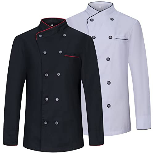 MISEMIYA - Chef Giacche Signora Com Maniche Lunghe- Ref.844 - Medium, Mixto