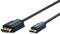 Clicktronic Cable Certificado de USB-C a USB-C Carga Rápida/Enchufe para Galaxy S10/S9/S8/Note 10/ Huawei P30/P20, Mi A1/Mi A2, Gaming, UHD TV, Pantalla, Monitor / 2 M