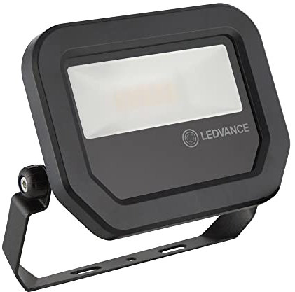 LEDVANCE Fluter LED: für Wand/Decke/Boden, FLOODLIGHT 10 W / 10 W, 100…277 V, Cool Daylight, 6500 K, Gehäusematerial: Aluminium, IP65