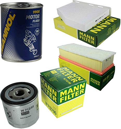 QR-Parts Set 85449554 9900 C 35 154/1 W 712/95 CU 2939 Original MANN-Filter Inspektionspaket SCT Motor Flush Motorspülung 11589997