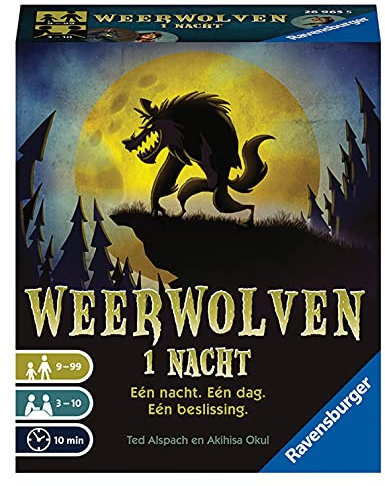 Ravensburger Werwölfe 1 Nacht - Taschenspiel