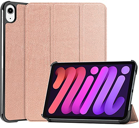 Lobwerk Schutzhülle für Apple iPad mini 6 2021 6. Generation 8.3 Zoll Slim Case Etui mit Standfunktion und Auto Sleep/Wake Funktion Hellblau