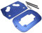 Batteria per auto, vano batteria in acciaio inossidabile per batteria Optima 34/78(Blu)