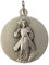 I G J MEDAILLE DES BARMHERZIGEN JESUS ​​​​- GROSSE GRÖSSE (25 MM DURCHMESSER) - HERGESTELLT IN HOCHRELIEF - 100%