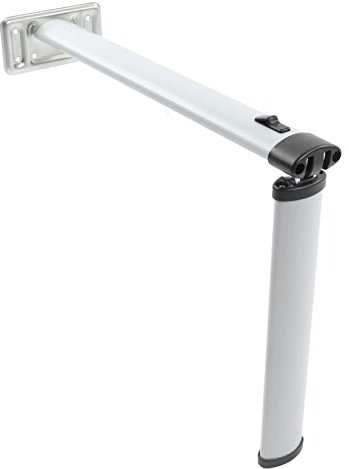 Pied de table amovible, grande surface de contact, support de table de camping-car, support de sécurité pliable pour camping-car, caravane.