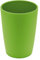 Magu Natur-Design Trinkbecher Grün ca. 310 ml aus einem Polymer aus natürlichen Materialien Mehrwegbecher Partybecher