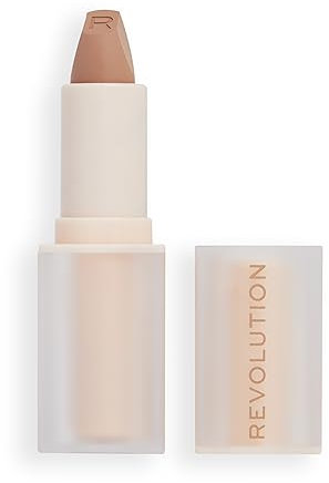 Revolution Lasting Kiss Lippenstift, Matte Formel, Ganztägiger Halt, Lover Nude
