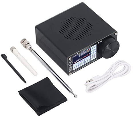 DSP-Empfänger, Vollband-Radioempfänger, 3,5 Mm Stereo-Ausgang, 2,4 Zoll Farb-Touchscreen, WLAN-Funktion, Kurzwellen-Multimodi mit Spektrum-Scanning Ats25X2