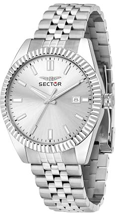 Sector No Limits Orologio Uomo, Tempo, Data, Analogico, Collezione 240 - R3253240014