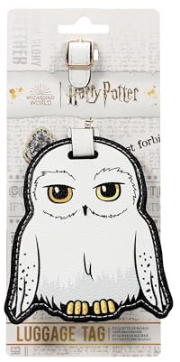Half Moon Bay Harry Potter Gepäckanhänger | Gepäckanhänger für Koffer & Gepäcketiketten für Koffer | Harry-Potter-Geschenke & Buchliebhaber Geschenke | Reisezubehör & Urlaubszubehör | Hedwig