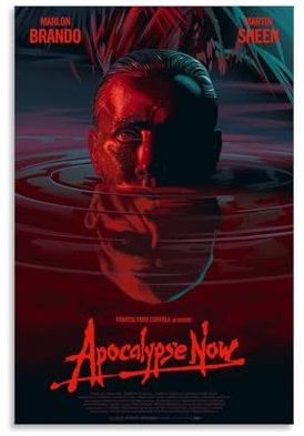 ZHYADANGE Apocalypse Now Mondo Poster Dekorative Malerei Leinwand Wandkunst Wohnzimmer Poster Schlafzimmer Malerei,Wandkunst Bilddruck Moderne Familienzimmer Dekor 12x18inch(30x45cm)