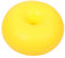 Happyyami Yoga-Ball aufblasbarer Ball Balanceball Kleiner Ball fitnessgeräte Ball für Pilates Medizinball Ausrüstung tragbarer Kernball Pilatesball für den täglichen Gebrauch PVC Yellow