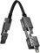 Futurizta Tech® Zeus-X Go Ultra 6 in 1 Keychain Universal Cable 240W 10Gbps USB3.1 USB-C, Lightning, Micro-USB, USB-A (Apex Silver, 2m/6.6ft)