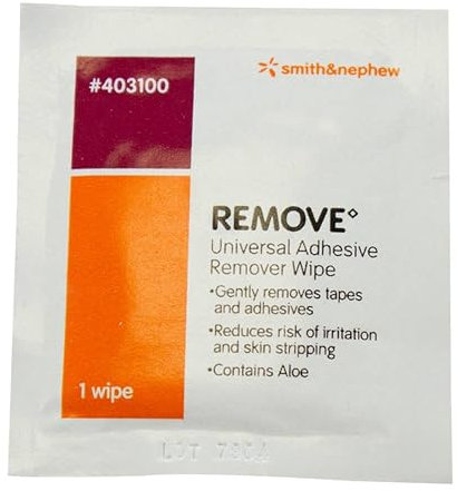 Zoff Remove Adhesive Remover Wipes – 10 Pack with Moisturising Aloe for Gentle Skin Care, Ideal for Medical Tape, Plasters, Dressings, and Sensitive Skin – Non-Irritating | SterlingSquare