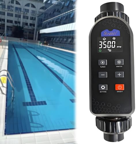 Salzwasser Chlorator, Salt Chlorgenerator, Generator Salzchlorinator, mit App Fernbedienung, füR SchwimmbäDer, Whirlpools, Schwimmbecken. LC250A