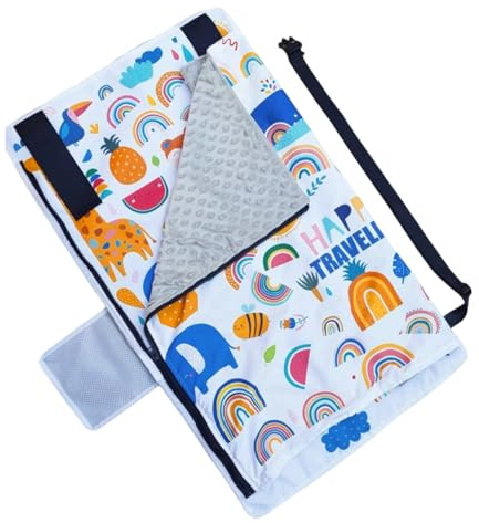 Tuxxjzm Baby-Flugzeug-Bett, Kinder-Flugzeug-Sitzverlängerung, Reisebett, tragbare Reise-Hängematte für Babys, Mädchen, Outdoor, Kreuzfahrt, Urlaub, Schlafen, Camping, Strandausflüge