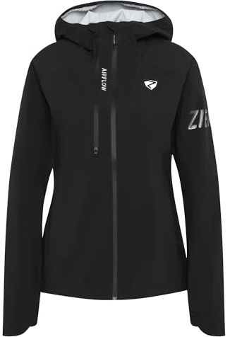 Ziener Damen NEHLE-Z funktionelle Regenjacke - Fahrrad|Mountainbike|Outdoor, black, 44