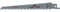 Bosch Professional Coffret de 100 lames de scie sabre S 644 D Top for Wood (pour le bois, 150 x 19 x 1.25 mm, accessoires pour scie sabre)