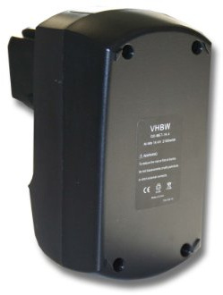 vhbw Akku kompatibel mit Metabo ULA9.6-18, SBZ 14.4 Impuls, BSZ 14.4 Impuls, BSZ 14.4 Werkzeug (2100 mAh, NiMH, 14,4 V)