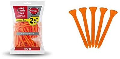 Masters Unisex's Plastic Tees (Bag of 30), Unspecified