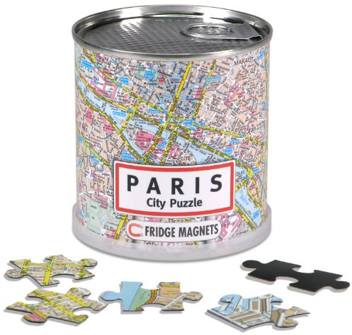 Extragoods City Puzzle Magnets Paris