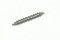 Tornillo espiga de doble extremo, para madera a madera n.° 25 cm x 3,8 cm, acero chapado en zinc brillante. Paquete de 10