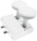 Smart TMT 43 Universal Twin-Monoblock LNB (Titanium Edition, 0,1 dB, F-Stecker, 4,3°) weiß