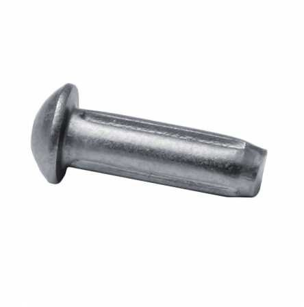 Reidl Halbrundkerbnägel 4 x 6 mm DIN 1476 Alu blank 500 Stück