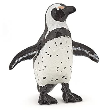Papo 56017 Manchot du Cap L'UNIVERS MARIN Tiere, Tierdruck, Brillenpinguin, Spiel, Mehrfarbig, Moyen